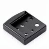 Daanxw Steel Pegboard Panel 4 Pack Wall Mount Black 16x12 Inch-3