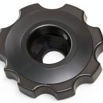 Innovative Components ANH7-HEXF6 2.38" Lock Fluted Knob Black 10pcs-0