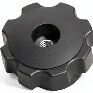 Fluted knob AN6C-F7S21 2.48 inch Zinc Insert Touch Innovative-0